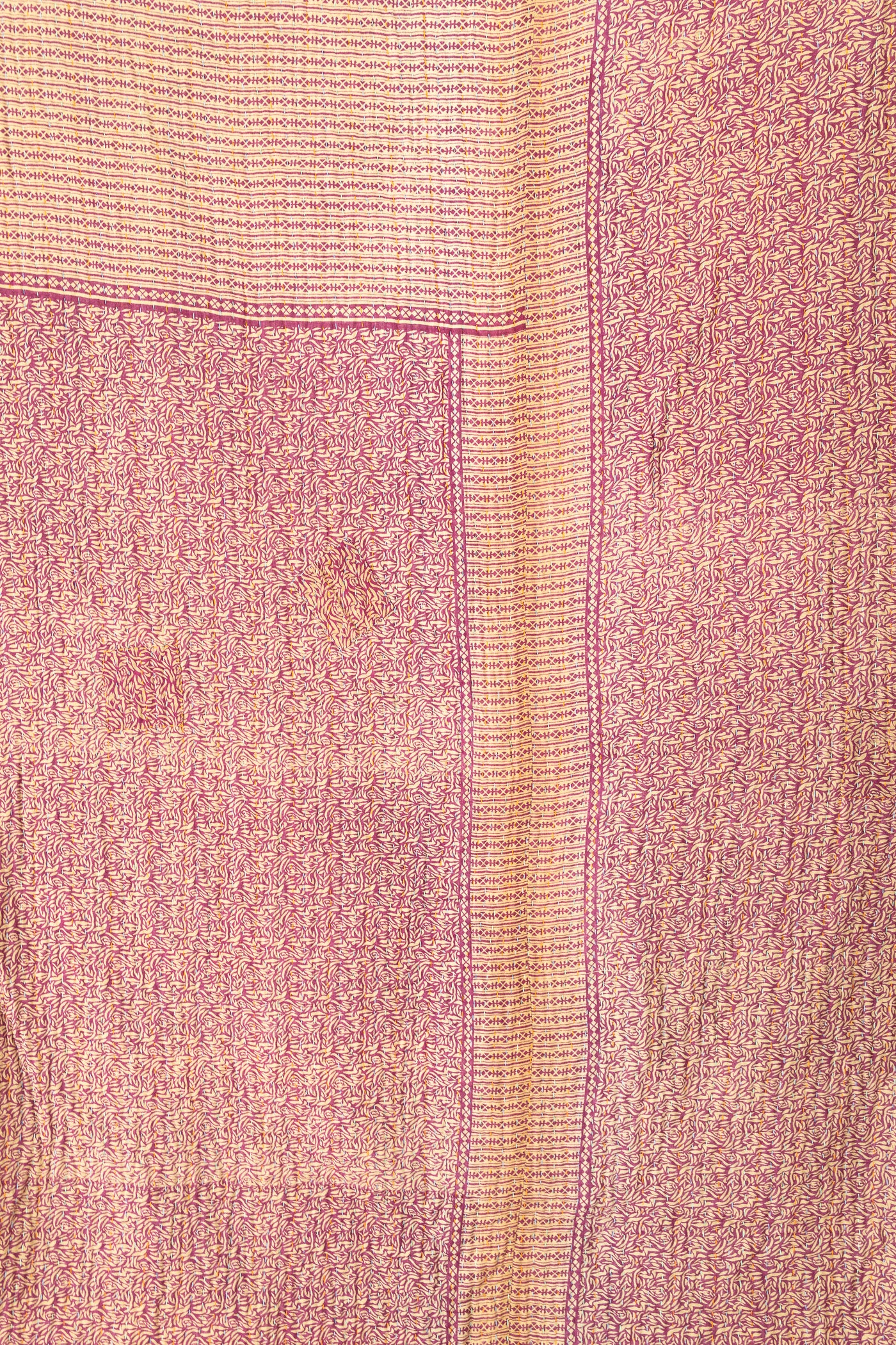 Banyan Large Kantha Throw Blanket