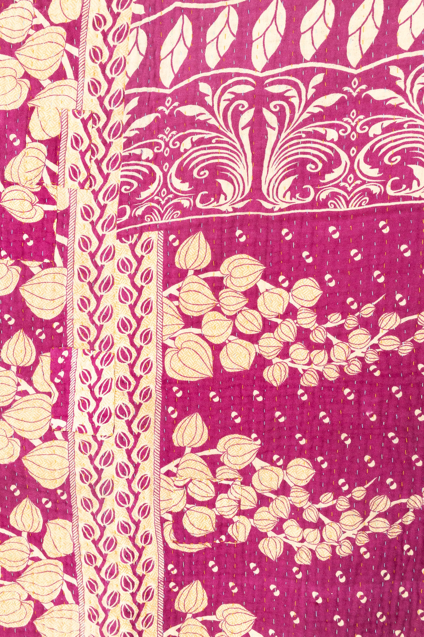Banyan Large Kantha Throw Blanket