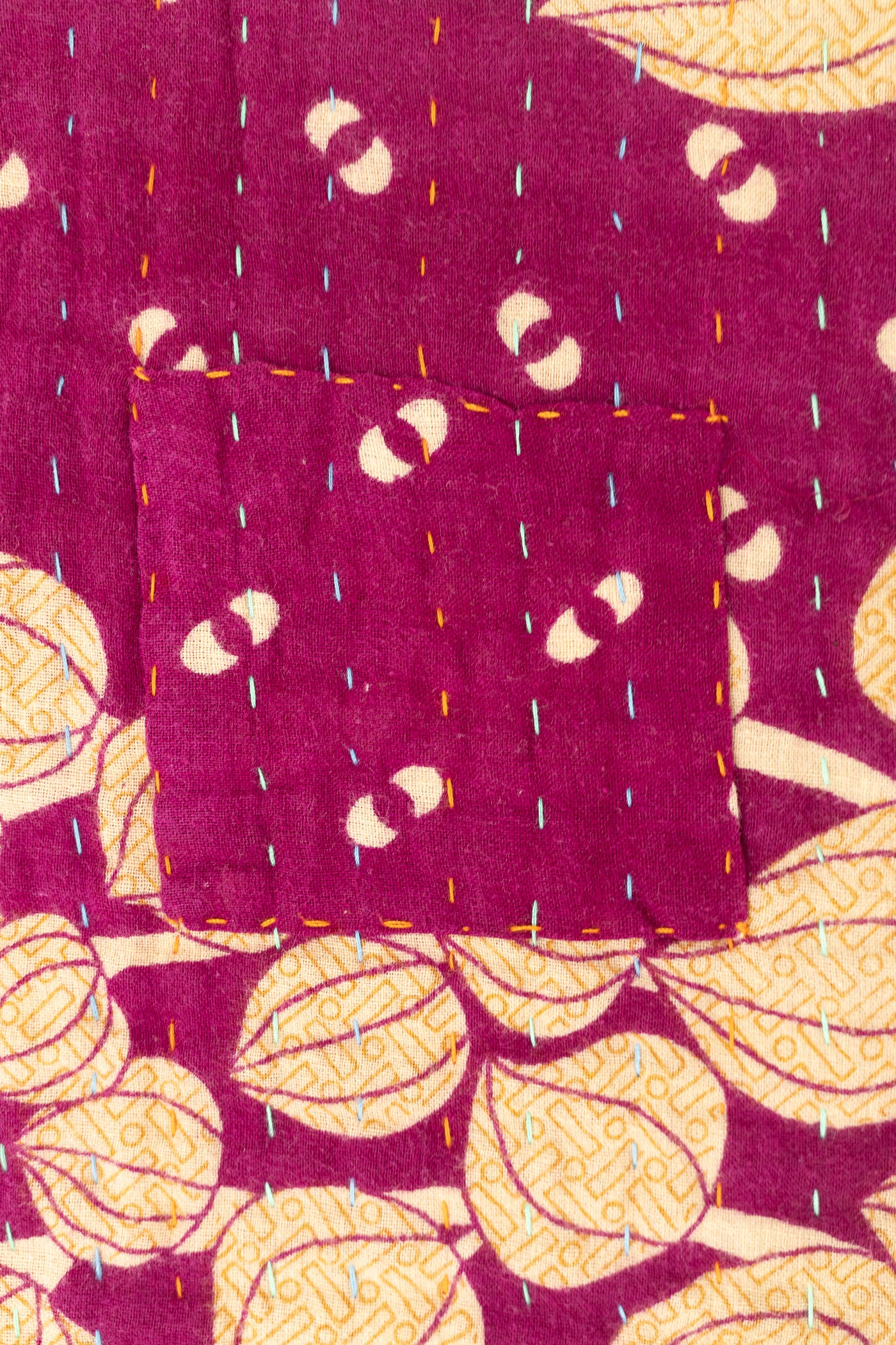 Banyan Large Kantha Throw Blanket