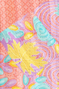 Daydream Large Kantha Throw Blanket