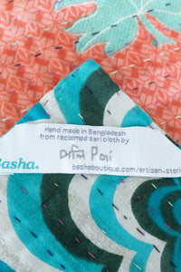 Daydream Large Kantha Throw Blanket