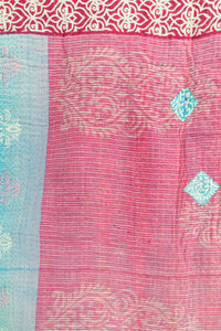 Embrace Large Kantha Throw Blanket