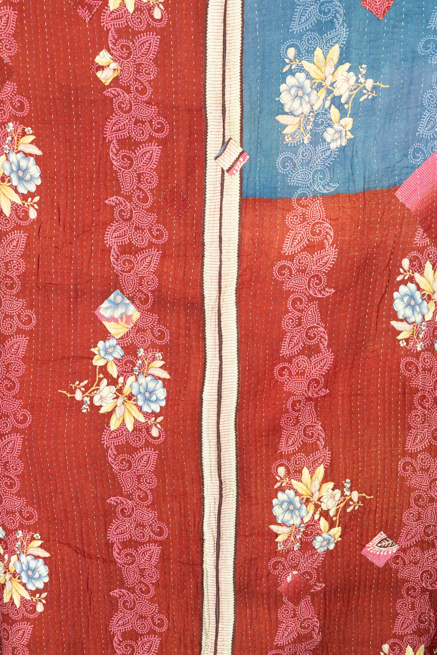 Embrace Large Kantha Throw Blanket