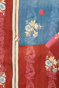 Embrace Large Kantha Throw Blanket