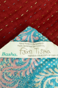 Embrace Large Kantha Throw Blanket