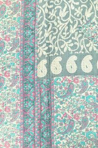 Faithful Large Kantha Throw Blanket