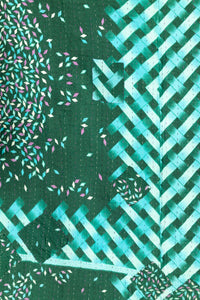 Faithful Large Kantha Throw Blanket