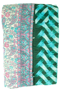 Faithful Large Kantha Throw Blanket