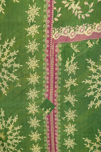 Garden Large Kantha Throw Blanket