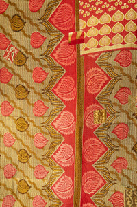Gratitude Large Kantha Throw Blanket