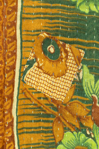Harmony No. 1 Large Kantha Throw Blanket
