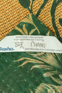 Harmony No. 1 Large Kantha Throw Blanket