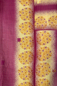 Midnight Large Kantha Throw Blanket