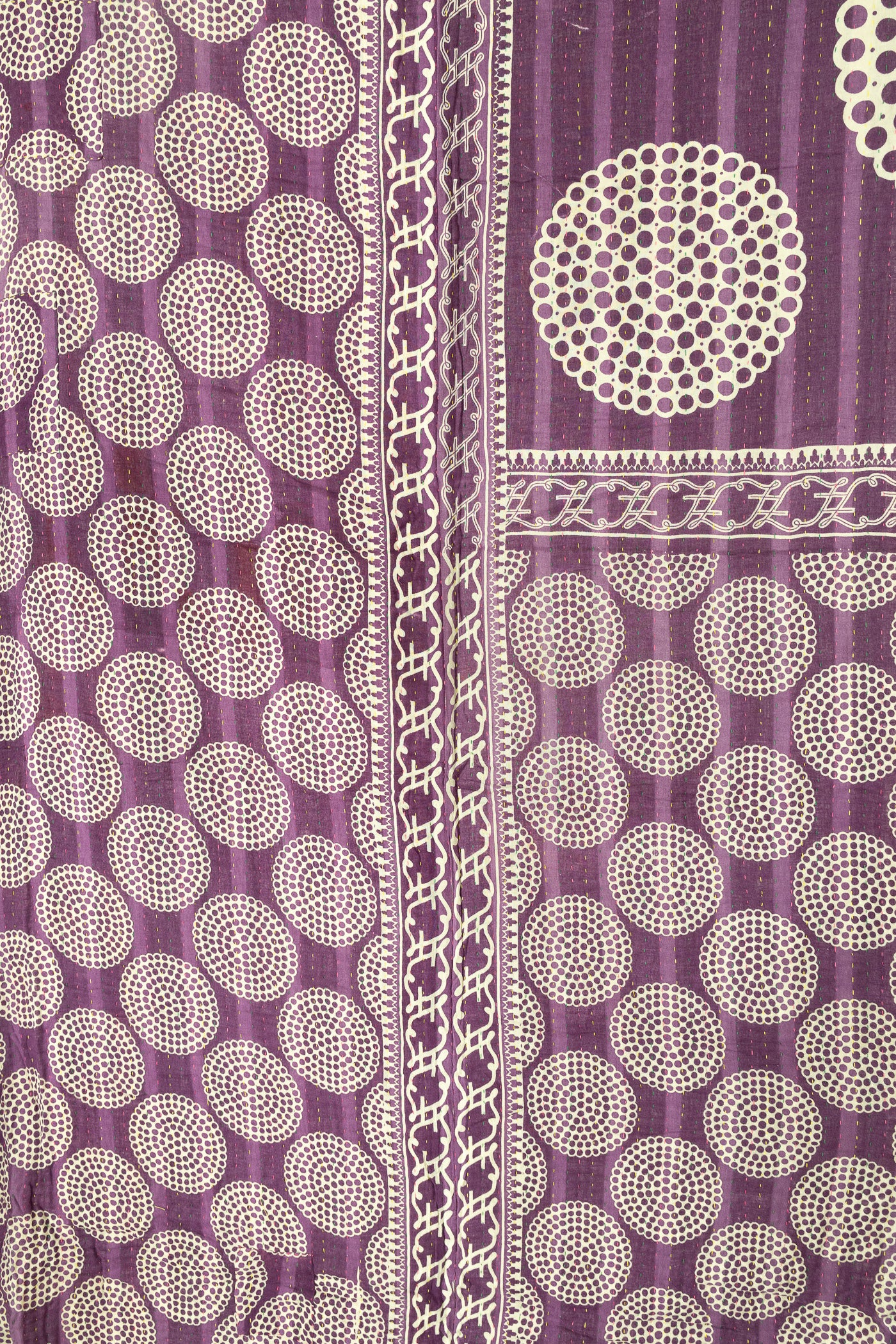 Refreshed Large Kantha Throw Blanket