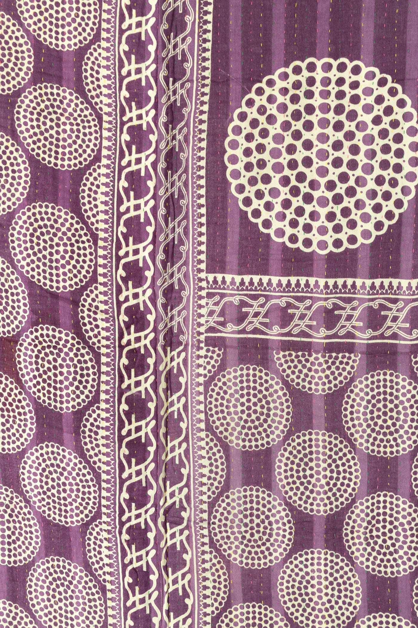 Refreshed Large Kantha Throw Blanket