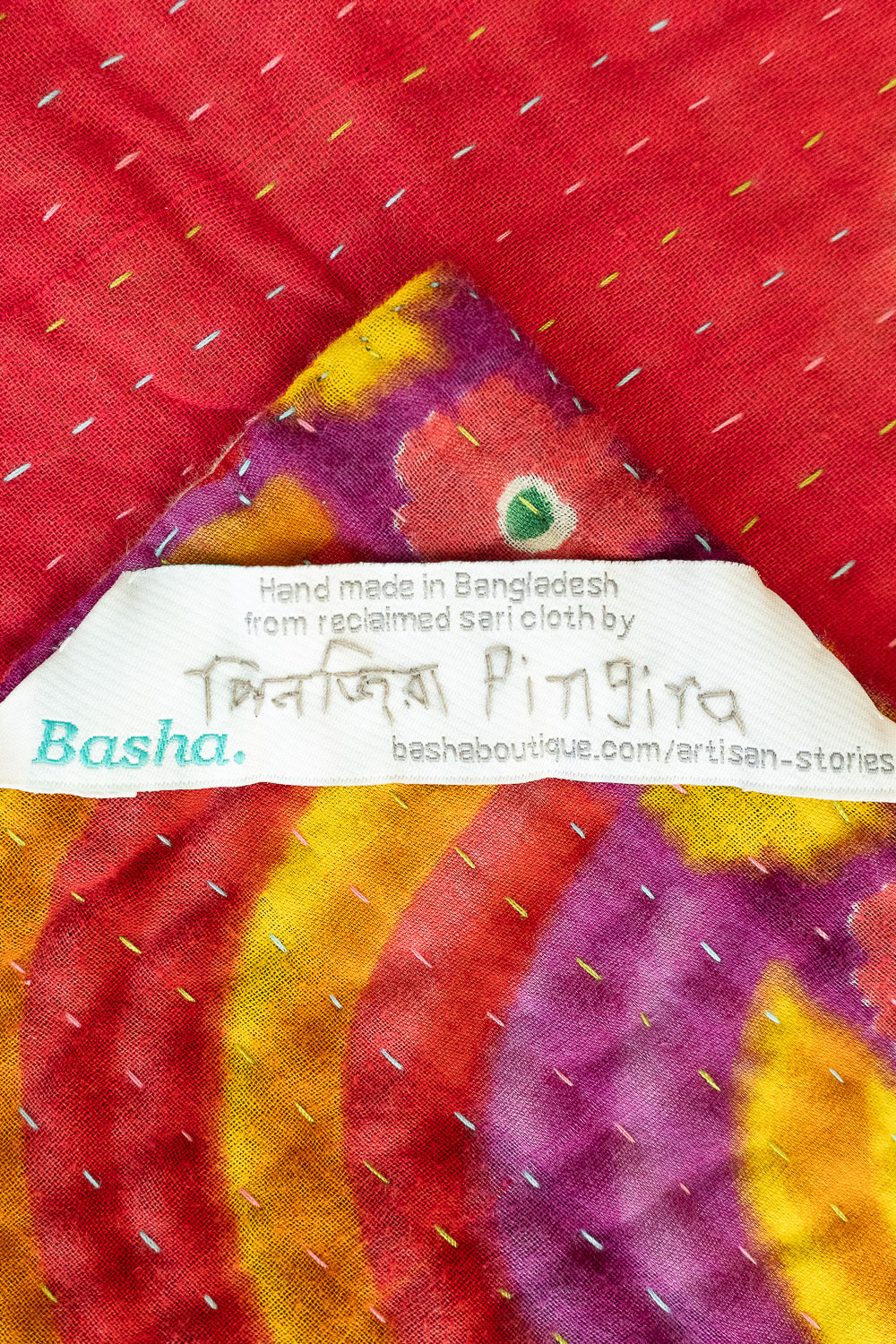 Lightheart Kantha Throw