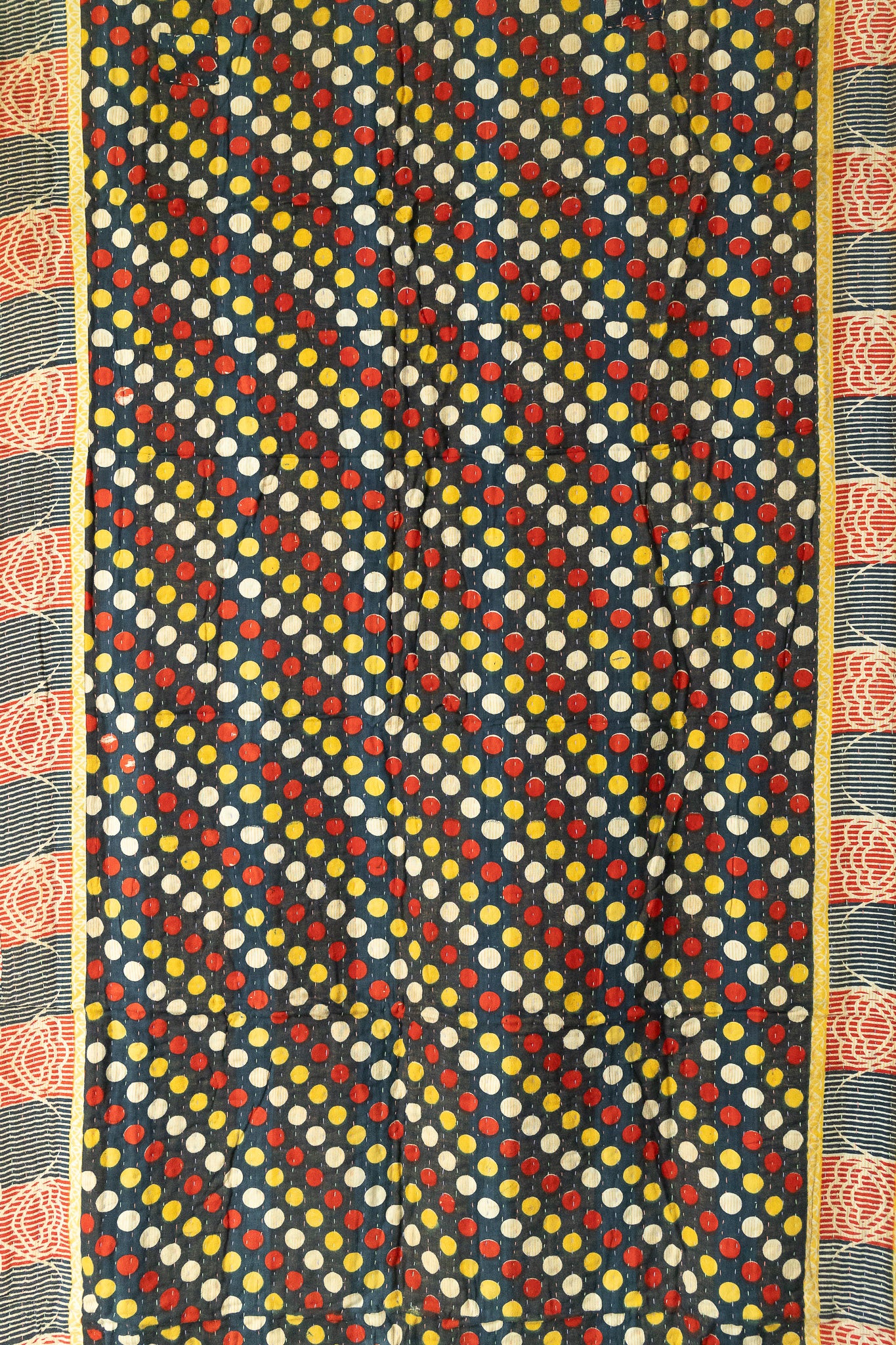 Lionhearted Kantha Throw