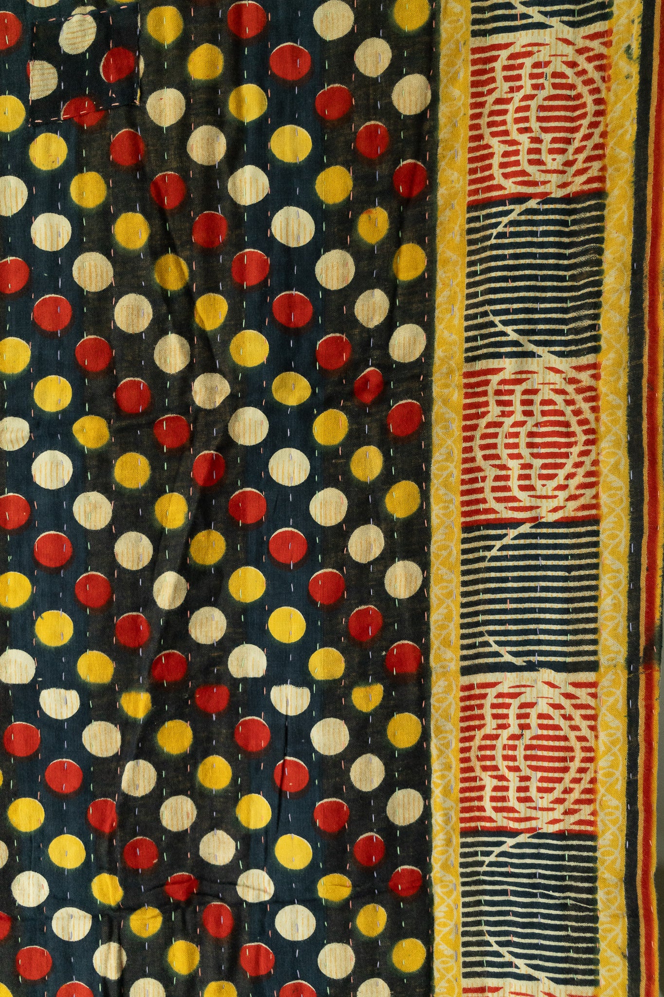 Lionhearted Kantha Throw