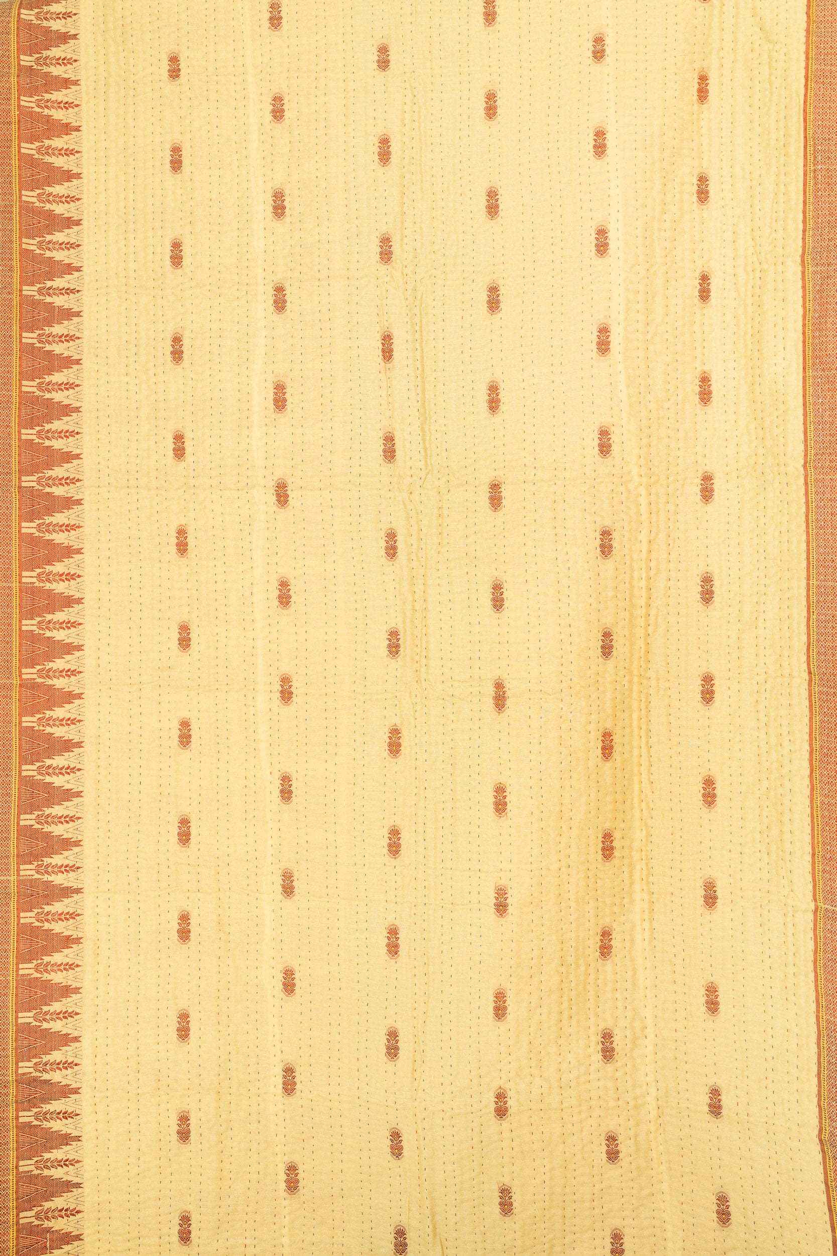 Living Silk Blend Kantha Throw