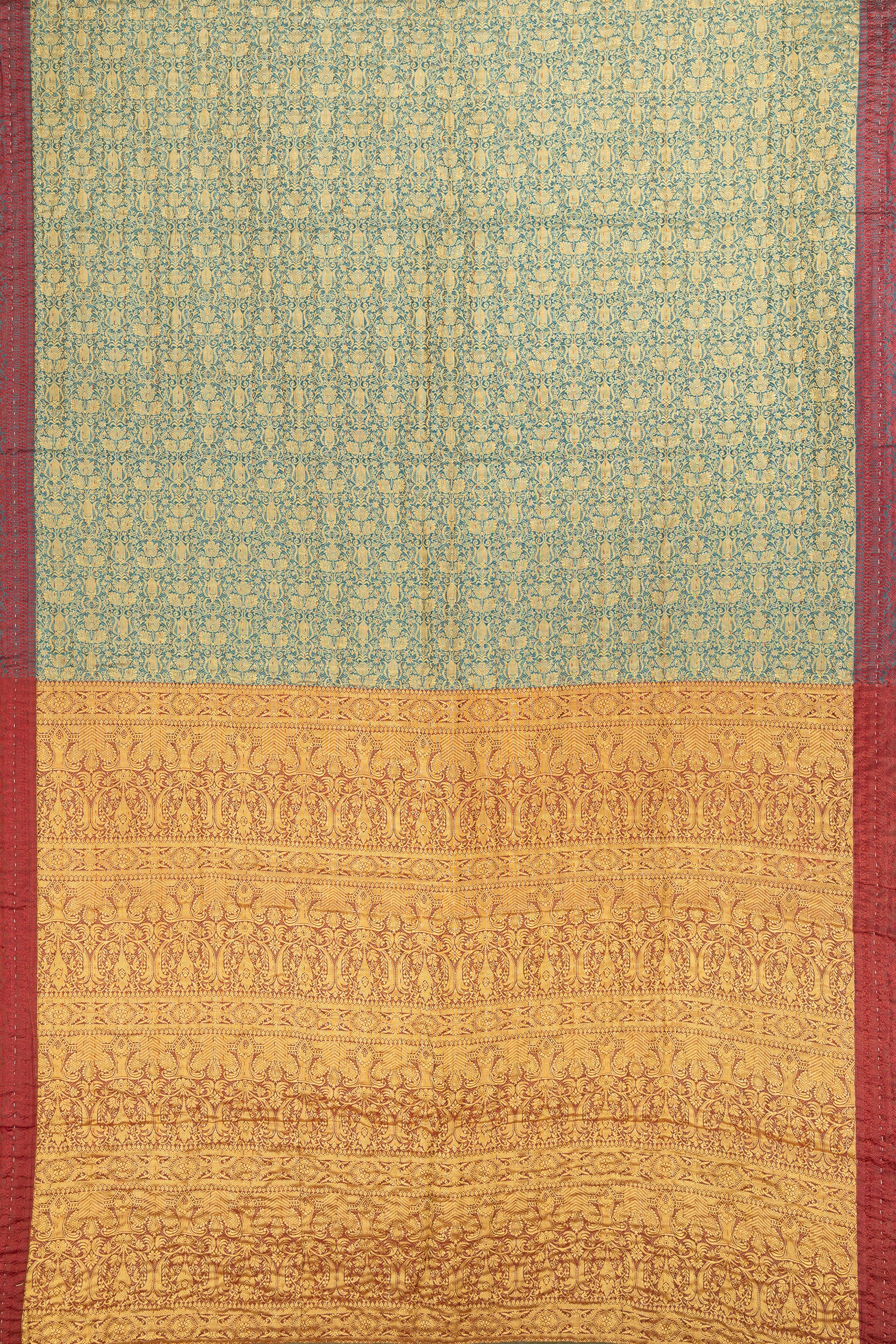Living Silk Blend Kantha Throw