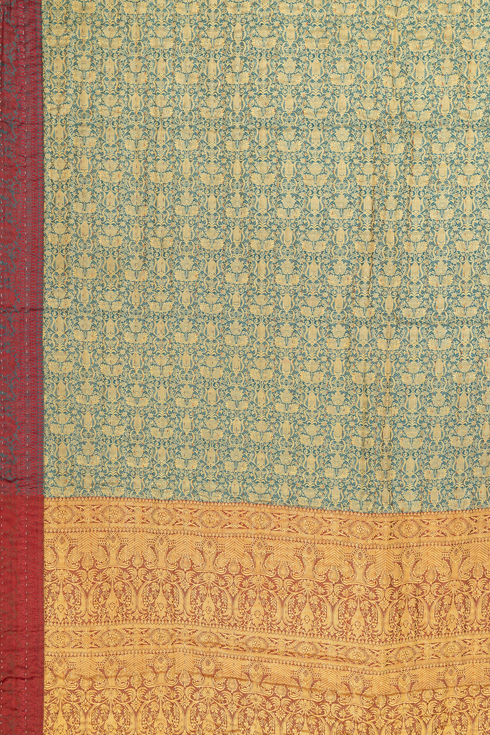 Living Silk Blend Kantha Throw