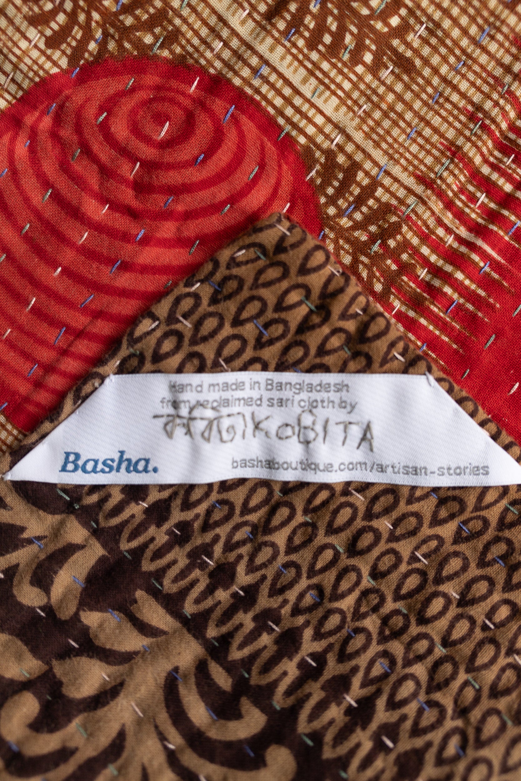 Love Kantha Throw