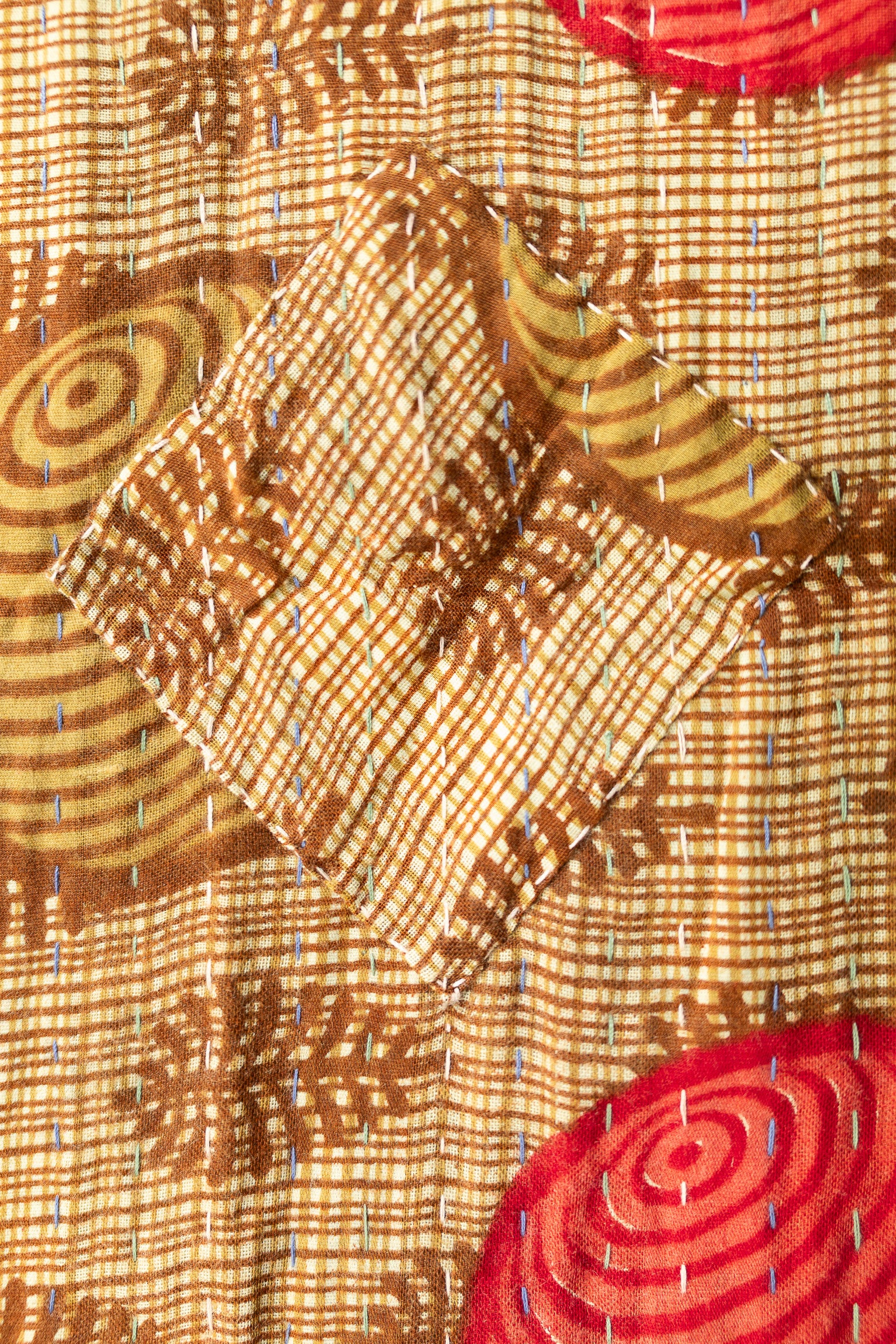 Love Kantha Throw