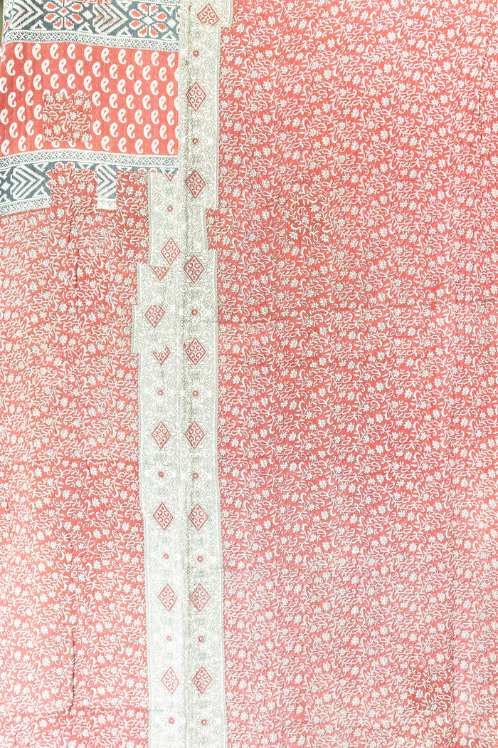 Lucky Large Kantha Throw Blanket
