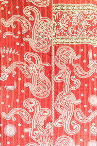 Lucky Large Kantha Throw Blanket