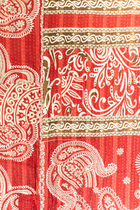 Lucky Large Kantha Throw Blanket