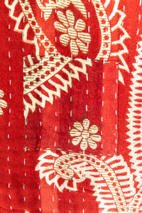 Lucky Large Kantha Throw Blanket