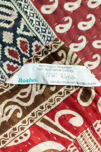 Lucky Large Kantha Throw Blanket