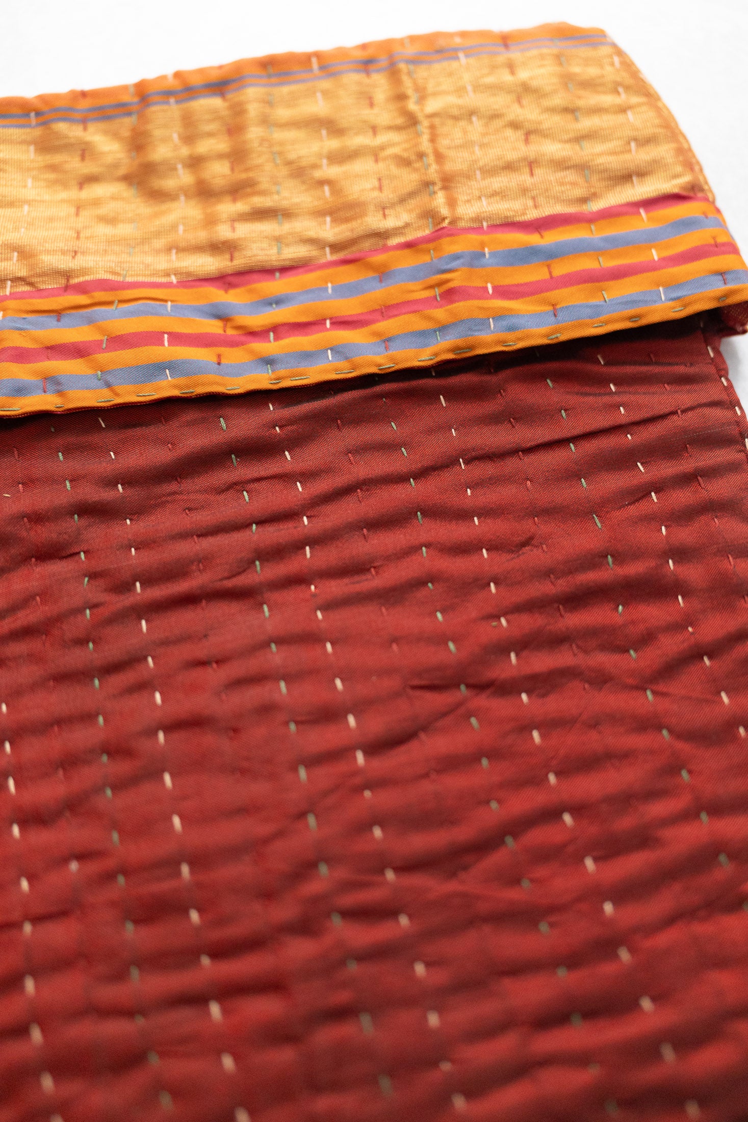 Kantha Holiday Stocking — Luxe No. 51