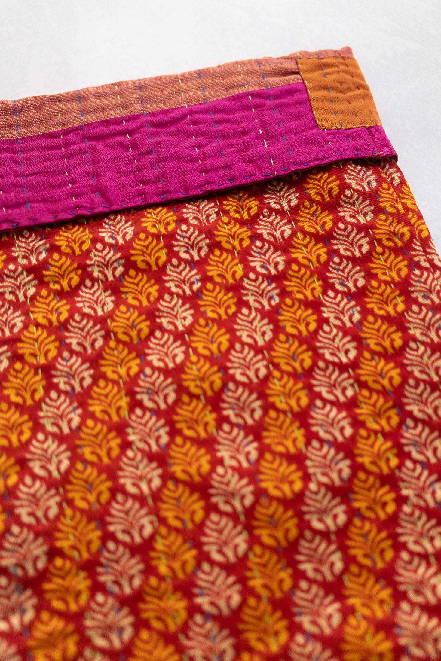 Kantha Holiday Stocking — Luxe No. 53