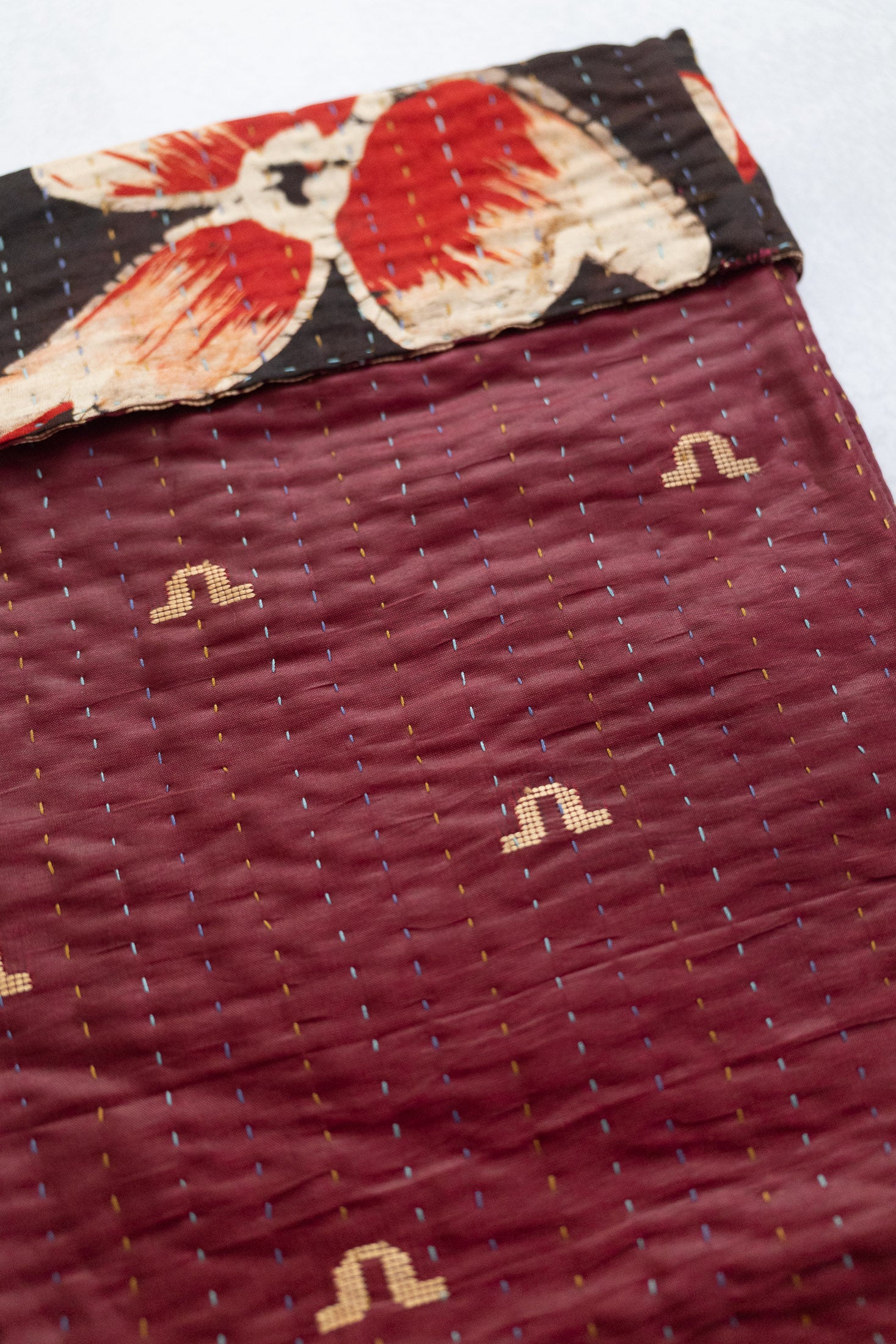 Kantha Holiday Stocking — Luxe No. 56