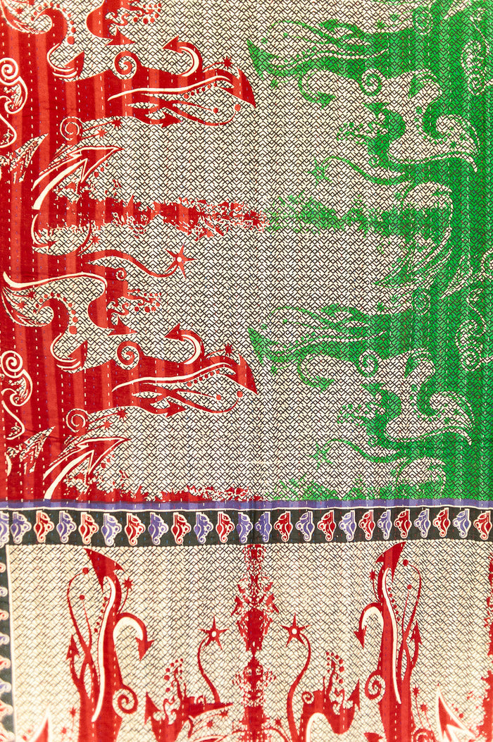 Kantha Holiday Throw