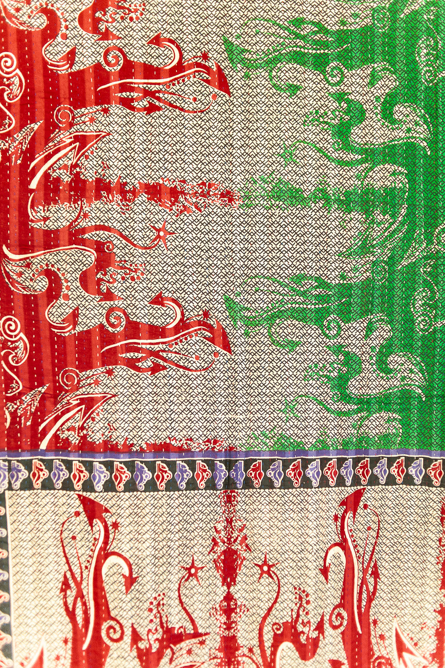 Kantha Holiday Throw