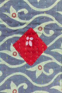 Magnificent Kantha Throw Blanket