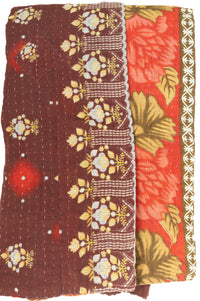 Magnolia Kantha Throw Blanket