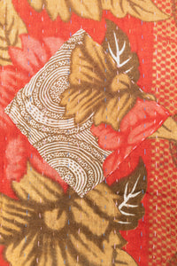 Magnolia Kantha Throw Blanket