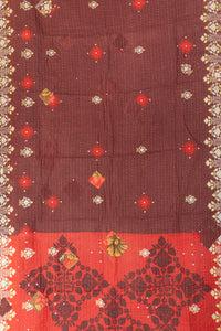 Magnolia Kantha Throw Blanket