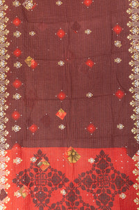 Magnolia Kantha Throw Blanket