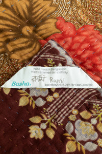 Magnolia Kantha Throw Blanket
