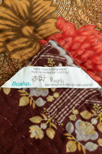 Magnolia Kantha Throw Blanket