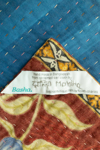 Majesty Large Kantha Throw Blanket