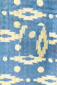 Majesty No. 2 Large Kantha Throw Blanket