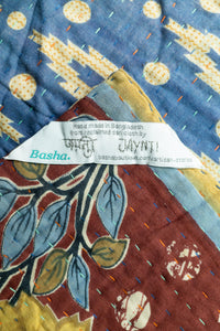 Majesty No. 2 Large Kantha Throw Blanket