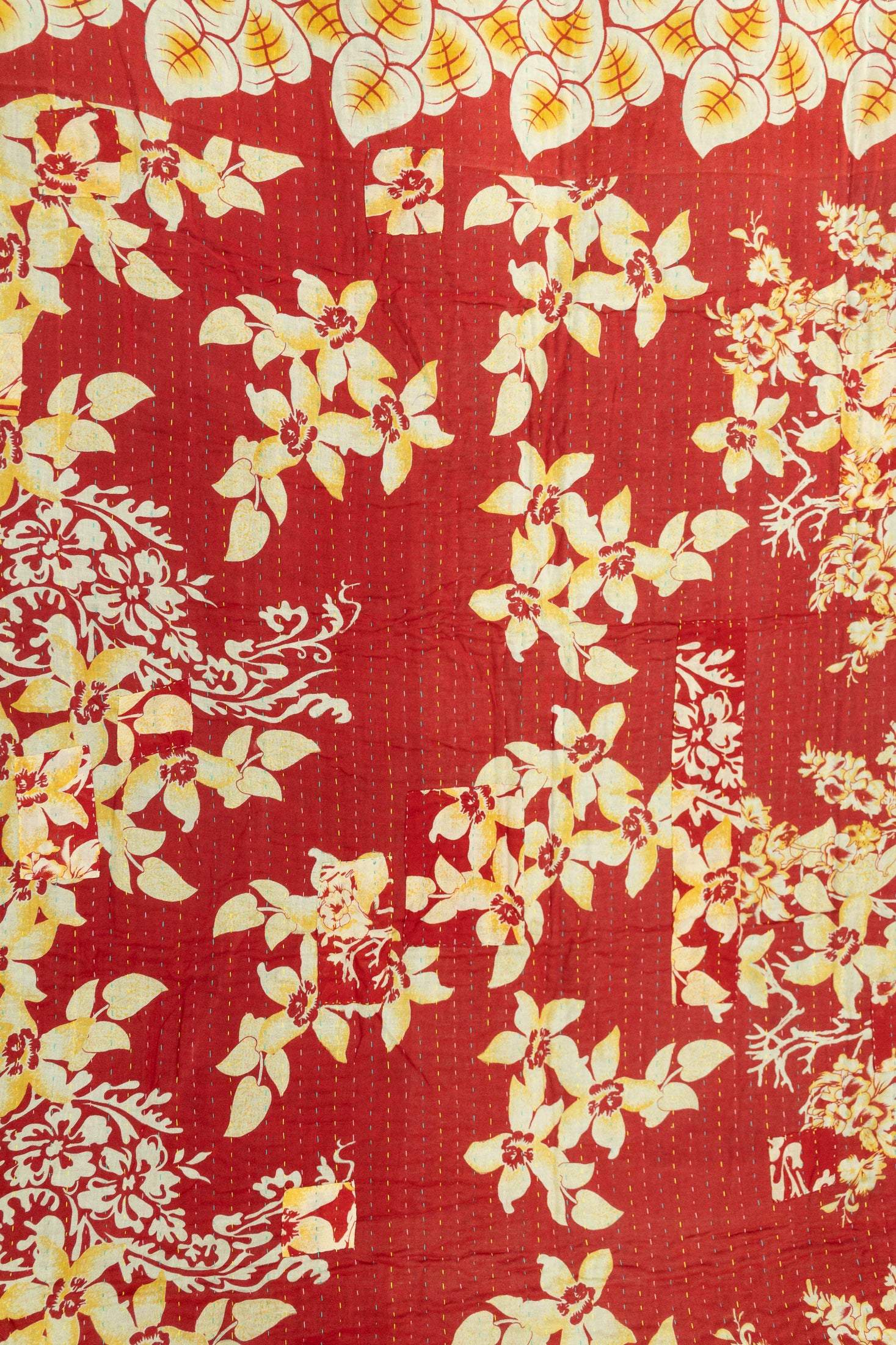Maple Kantha Throw