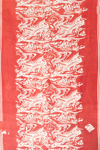 Marbled Kantha Throw Blanket