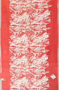 Marbled Kantha Throw Blanket